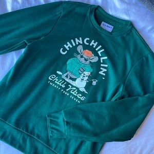 Chinchillin’ Old Navy Crewneck
